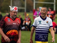 NZL CAN Christchurch 2018APR27 GO Dingoes v GunmaWakuwaku 084 : - DATE, - PLACES, - SPORTS, - TRIPS, 10's, 2018, 2018 - Kiwi Kruisin, 2018 Christchurch Golden Oldies, Alice Springs Dingoes Rugby Union Football Club, April, Canterbury, Christchurch, Day, Friday, Golden Oldies Rugby Union, Gunma Wakuwaku, Japan, Month, New Zealand, Oceania, Rugby Union, South Hagley Park, Teams, Year