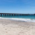 NAM ERO Swakopmund 2016NOV23 011  Jetty Bridge is one of the local landmarks. : 2016, 2016 - African Adventures, Africa, Date, Erongo, Jetty Bridge, Month, Namibia, November, Places, Southern, Swakopmund, Trips, Year