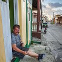 CUB GUAN Baracoa 2019APR18 011  I think I'm taking the whole "lookin' like a local" thing quite literally. : - DATE, - PLACES, - TRIPS, 10's, 2019, 2019 - Taco's & Toucan's, Americas, April, Baracoa, Caribbean, Cuba, Day, Guantánamo, Hostal La Cueva, Month, Thursday, Year