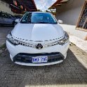 CRI PUN Quepos 2019MAY15 009  our $35 USD   Budget Rent-A-Car   Toyota Yaris looks to have been utilised as the Student Driver vehicle, but hey – sure beats walking. : - DATE, - PLACES, - TRIPS, 10's, 2019, 2019 - Taco's & Toucan's, Americas, Central America, Costa Rica, Day, May, Month, Puntarenas, Quepos, Wednesday, Year