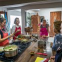 GTM SA Antigua 2019APR29 ElTortilla 005  The menu consisted of the local   Chicken Pepi&aacute;n   main dish and a   Rellenitos de Platano   dessert made of mashed plantains surrounding a cocoa &amp; bean paste filling and then shallow fried. : - DATE, - PLACES, - TRIPS, 10's, 2019, 2019 - Taco's & Toucan's, Americas, Antigua, Central America, Guatemala, Region V - Central, Sacatepéquez, Year