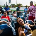 HND ATL LaCeiba 2019MAY07 006  The crew were handing out plastic barf bags as fast as they could tear them off the roll and looked to have went through twenty or so paper towel rolls in the process. : - DATE, - PLACES, - TRIPS, 10's, 2019, 2019 - Taco's & Toucan's, Americas, Atlántida, Central America, Day, Honduras, La Ceiba, May, Month, Tuesday, Year