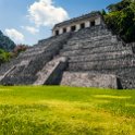MEX CHP Palenque 2019APR06 ZonaArqueologica 016  Compared to the   Teotihuacán Pyramids   and   Zona Arqueológica de Monte Albán   sites, the excavated Palenque site is considerably smaller, but a heck of a lot greener obviously - as the site was literally hacked out of the jungle. : - DATE, - PLACES, - TRIPS, 10's, 2019, 2019 - Taco's & Toucan's, Americas, April, Chiapas, Day, Mexico, Month, North America, Palenque, Saturday, South Pacific Coast, Year, Zona Arqueológica Palenque