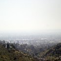 USA CA LosAngeles 2005MAY03 HollywoodSign 006  Check out the smog that blankets the greater LA area. : 2005, 2005 - Pasadena, Americas, California, Date, Hollywood Sign, Los Angeles, May, Month, Mount Lee, North America, Places, Trips, USA, Year