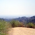USA CA LosAngeles 2005MAY03 HollywoodSign 011 : 2005, 2005 - Pasadena, Americas, California, Date, Hollywood Sign, Los Angeles, May, Month, Mount Lee, North America, Places, Trips, USA, Year