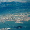 USA CA SanFrancisco 2001JUL06 004  Even allowing for dirty windows on the plane, smog tarnishes everything. : 2001, Americas, California, Date, July, Month, North America, Places, San Francisco, USA, Year
