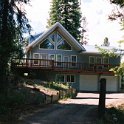 USA ID McCall 2000JUL08 007  The front of the house with it's huge porch. : 2000, Idaho, July, McCall, North America, USA
