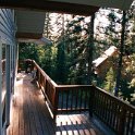 USA ID McCall 2000JUL08 011  On the front porch you can see the log cabin next door or ..... : 2000, Idaho, July, McCall, North America, USA