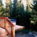 USA ID McCall 2000JUL08 016  On the back porch is a great 6 man hot tub. : 2000, Idaho, July, McCall, North America, USA