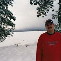 USA ID McCall 2001JAN13 004  Yeah it was a bit cold ..... : 2001, 2001 - 2nd Annual Bed & Sled, Idaho, January, McCall, North America, USA