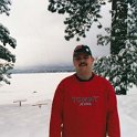 USA ID McCall 2001JAN13 005  ..... it is winter you know!!! : 2001, 2001 - 2nd Annual Bed & Sled, Idaho, January, McCall, North America, USA