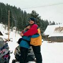 USA ID Secesh 2002JAN19 005  Yeah I know, public display of affection, but it does get bloody cold out here ya know!!!! : 2002, 2002 - 3rd Annual Bed & Sled, Americas, Idaho, January, North America, Secesh, USA