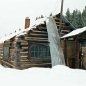 USA ID Warren 2002JAN19 001  About 45 mile from McCall is the small town of Warren made up of about 10 buildings, a pub and a Post Office. : 2002, 2002 - 3rd Annual Bed & Sled, Idaho, January, North America, Places, USA, Warren