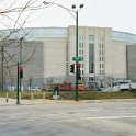 USA IL Chicago 2002MAR09 UnitedCenter 001  This is the  United Center  which is home to the  Chicago Bulls  and the  Blackhawks . : 2002, 2002 - Booze Bothers Tour, Americas, Chicago, Illinois, March, North America, United Center, USA