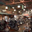 USA KS Topeka 2002MAR06 HarleyDavidson 022  The showroom upstairs has so many bikes that they stack 'em high. : 2002, 2002 - Booze Bothers Tour, Americas, Harley Davidson, Kansas, March, North America, Topeka, USA