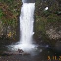 USA OR MultnomahFalls 2000NOV08 011 : 2000, 2000 - 3 Bastards From The Bush Tour, Americas, Date, Month, Multnomah Falls, North America, November, Oregon, Places, Trips, USA, Year