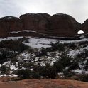 USA UT ArchesNP 2006JAN20 025  Looking around the harsh countryside, I was wondering why anyone would ever move here to eke out an existence. Crushingly hot in Summer and freezing cold with snow drifts in Winter. : 2006, 2006 - Southwest USA Meanderings, Americas, Arches National Park, January, North America, USA, Utah