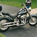 USA WI Kenosha 2003JUN05 2003HDFatBoy 002 : 2003, 2003 Harley-Davidson Fat Boy, Americas, Date, June, Kenosha, Month, North America, Places, USA, Wisconsin, Year