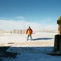 USA WY Wagonhound 2002MAR03 005  To date, this is the coldest I have ever felt anywhere. Just walking to and from the car gave my ears a touch of frostbite. : 2002, 2002 - Booze Bothers Tour, Americas, March, North America, USA, Wagonhound, Wyoming