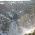 USA WY YellowstoneNP 2004NOV01 LowerFalls 007 : 2004, 2004 - Yellowstone Travels, Americas, Lower Falls, National Park, North America, November, USA, Wyoming, Yellowstone