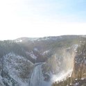 USA WY YellowstoneNP 2004NOV01 LowerFalls 010 : 2004, 2004 - Yellowstone Travels, Americas, Lower Falls, National Park, North America, November, USA, Wyoming, Yellowstone