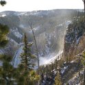 USA WY YellowstoneNP 2004NOV01 LowerFalls 020 : 2004, 2004 - Yellowstone Travels, Americas, Lower Falls, National Park, North America, November, USA, Wyoming, Yellowstone