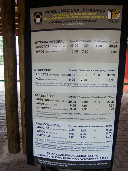 BRA SUL PARA IguazuFalls 2014SEPT18 006