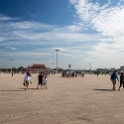 AS CHN NO BEI Dongcheng 2017AUG08 TiananmenSquare 007  At 109 acres ( 44 hectares ) in size, the world 7th largest public square became a household name due to the actions of government troops and tanks opening fire with automatic weapons, indiscriminately killing at least several hundred student-led demonstrators. : 2017, 2017 - EurAisa, Asia, August, China, DAY, Eastern Asia, Tuesday