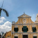 AS CHN SC MAC SE 2017AUG29 StDominics 004  Construction of the Baroque style church was was completed in 1587 and became the first Dominican ( Catholic ) church in China. It was also the site where the first Portuguese newspaper was published on Chinese soil. : - DATE, - PLACES, - TRIPS, 10's, 2017, 2017 - EurAsia, Asia, August, China, Church of St Dominic, Day, Eastern, Macau, Month, South Central, Sé, Tuesday, Year