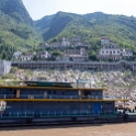 AS CHN SW CHO WUS Qingshi 2017AUG21 YangtzeRiver 001  The  " Yangtze 1 "  pulled up near the small village of Qinghsi, to allow the passengers to hop into a " tourist boat " and go exploring a tributary of the  " Yangtze River " . : - DATE, - PLACES, - TRIPS, 10's, 2017, 2017 - EurAsia, Asia, August, China, Chongqing, Day, Eastern, Monday, Month, Qingshi, Southwest, Wushan County, Year