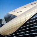 UAE DUB Dubai 2017JAN07 006  Arty farty shot alert -    While walking over to the Dubai Mall, the architecture, lines and diverse materials of the metro station really caught my eye - as witnessed by my photo. : 2016 - African Adventures, 2017, Asia, Date, Dubai, Dubai Emirate, January, Month, Places, Trips, United Arab Emirates, Western, Year