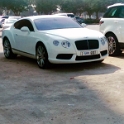 UAE DUB Dubai 2017JAN08 HIEJumeirah 006  Makes my ute look a little down market. : 2016 - African Adventures, 2017, Asia, Date, Dubai, Dubai Emirate, Holiday Inn Express Jumeirah, January, Month, Places, Trips, United Arab Emirates, Western, Year