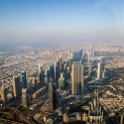 UAE DUB Dubai 2017JAN09 BurjKhalifa 008  The view from 148 floors up. : 2016 - African Adventures, 2017, Asia, Burj Khalifa, Date, Dubai, Dubai Emirate, January, Month, Places, Trips, United Arab Emirates, Western, Year