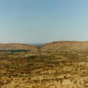 AUS NT AliceSprings 1991AUG TheWidowmaker 002  Overlooking my home town of Alice Springs. : 1991, Alice Springs, August, Australia, Date, Month, NT, Places, The Widowmaker, Year