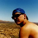 AUS NT AliceSprings 1991AUG TheWidowmaker 015  The Thinker??? Yeah right!!! : 1991, Alice Springs, August, Australia, Date, Month, NT, Places, The Widowmaker, Year
