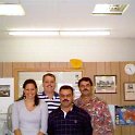 AUS NT AliceSprings 1999NOV16 005  Nicole with her uncle Tony, her dad Sambo and yours truly. : 1999, 1999 - Get In Get Out, No Mucking About Australian Trip, Alice Springs, Australia, Date, Month, NT, November, Places, Trips, Year