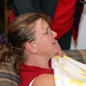 AUS NT AliceSprings 2004MAY22 019  Auntie Wendy get set with the upchuck rug. : 2004, 2004 - The "Get Fluxed" Australian Tour, Alice Springs, Australia, Date, May, Month, NT, Places, Trips, Year