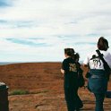 AUS NT AyersRock 2001JUL12 024  This was the second time I'd climbed "The Rock" even though I'd lived and worked out there for months at a time. : 2001, 2001 The "Gruesome Twosome" Australian Tour, Australia, Ayers Rock, July, NT