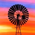 AUS NT CadneyBore 2001 Sunset 002 : 2001, Australia, Cadney Bore, Date, NT, Places, Year