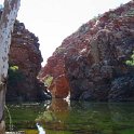 AUS NT ElleryCreekBigHole 2001JUL11 005  Us locals call it the other "town pool". : 2001, 2001 The "Gruesome Twosome" Australian Tour, Australia, Date, Ellery Creek Big Hole, July, Month, NT, Places, Trips, Year