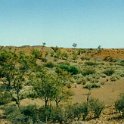 AUS NT Henbury 1992 MeteoriteCraters 001  Henbury Meteorite Craters Conservation Reserve is set in 16 hectares (34 acres) of land. It's located just off the Stuart Highway, some 145 kilometres (90 miles) south of Alice Springs. : 1992, Australia, Date, Henbury, Meteorite Craters, NT, Places, Year