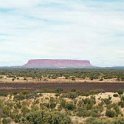 AUS NT MtConner 2001JUL12 002  For some reason many visitors confuse Mount Conner with Ayers Rock, don't they Kent!!! : 2001, 2001 The "Gruesome Twosome" Australian Tour, Australia, Date, July, Lasseter Highway, Month, Mount Conner, NT, Places, Trips, Year