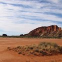 AUS NT RainbowValley 2001JUL12 008  Rainbow Valley area is all about the scenic sandstone bluffs and cliffs. : 2001, 2001 The "Gruesome Twosome" Australian Tour, Australia, Date, July, Month, NT, Places, Rainbow Valley, Trips, Year