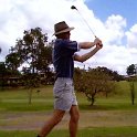 AUS QLD Brisbane 1999NOV17 005  Skidders showing me how to do it, big time. : 1999, 1999 - Get In Get Out, No Mucking About Australian Trip, Australia, Brisbane, Date, Month, November, Places, QLD, Trips, Year