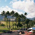 AUS QLD Cairns 2001JUL16 003  The view from our hotel room. : 2001, 2001 The "Gruesome Twosome" Australian Tour, Australia, Cairns, Date, July, Month, Places, QLD, Trips, Year