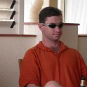 AUS QLD Cairns 2003APR20 Apartment 010  Stuey looking as cool as the other side of the pillow! : 2003, April, Australia, Cairns, Date, Events, Flux - Trevor & Sonia, Month, Places, QLD, Wedding, Year