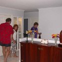 AUS QLD Cairns 2003APR20 MattyAndLynnes 008  C'mon now little kiddies, it's downstairs we go ..... : 2003, April, Australia, Cairns, Date, Events, Flux - Trevor & Sonia, Month, Places, QLD, Wedding, Year