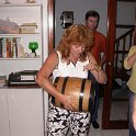 AUS QLD Cairns 2003APR20 MattyAndLynnes 014  What more could newlyweds want than their own 5 gallon port barrel. : 2003, April, Australia, Cairns, Date, Events, Flux - Trevor & Sonia, Month, Places, QLD, Wedding, Year