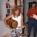 AUS QLD Cairns 2003APR20 MattyAndLynnes 017  Check out Sonya would ya, she ain't letting go that for all the tea in China. : 2003, April, Australia, Cairns, Date, Events, Flux - Trevor & Sonia, Month, Places, QLD, Wedding, Year