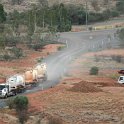 AUS QLD CanningtonMine 2007DEC23 013  Road Train are primarily a prime mover hooked up to three 40 foot trailers via two dolleys. : 2007, Australia, Cannington Mine, Date, December, Month, Places, QLD, Year